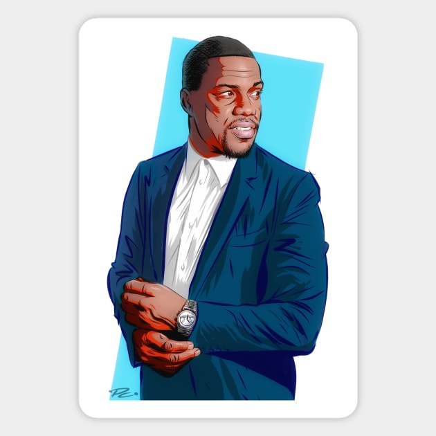 Kevin Hart - An illustration by Paul Cemmick Magnet by PLAYDIGITAL2020